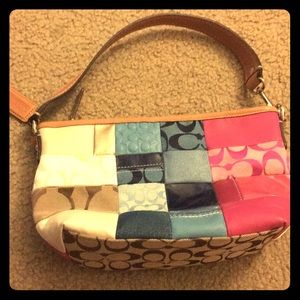 Small Coach Patchwork Purse